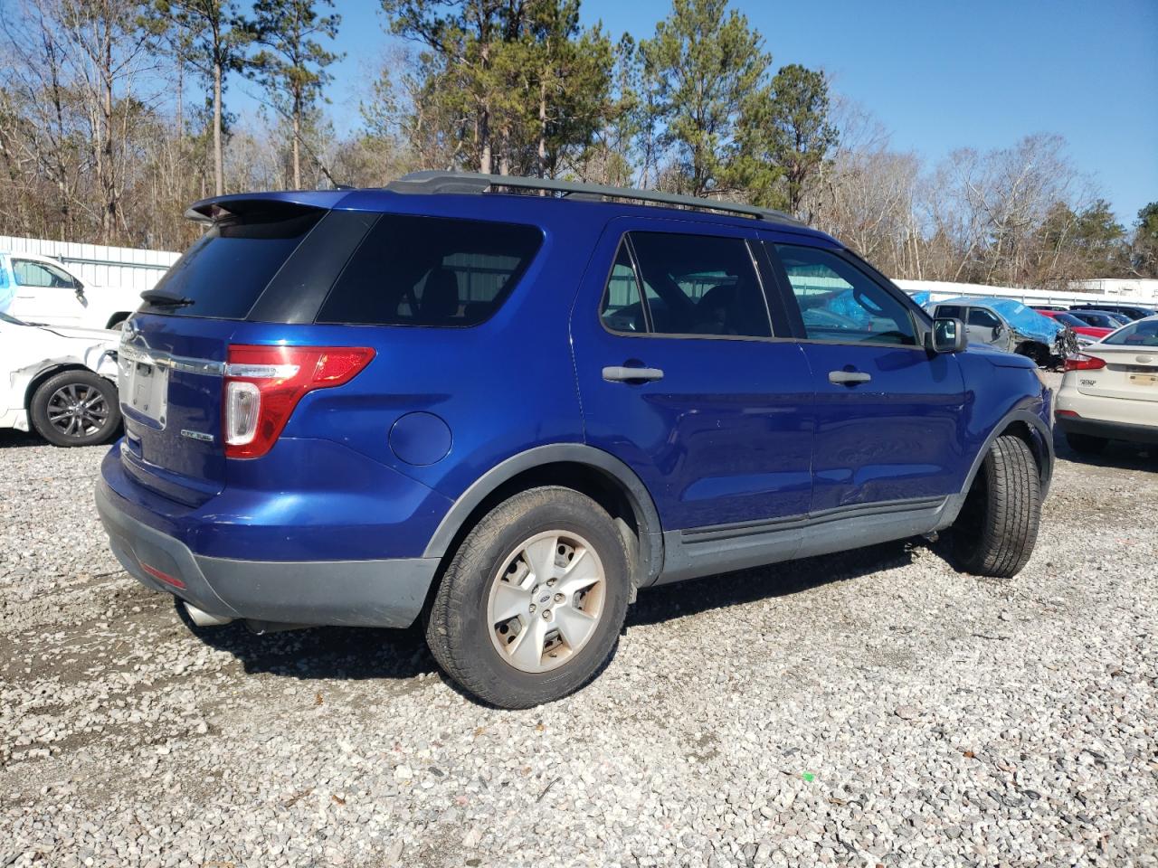 2013 Ford Explorer VIN 1FM5K7B83DGA06315 Copart auction photo, side damage thumbnail 3