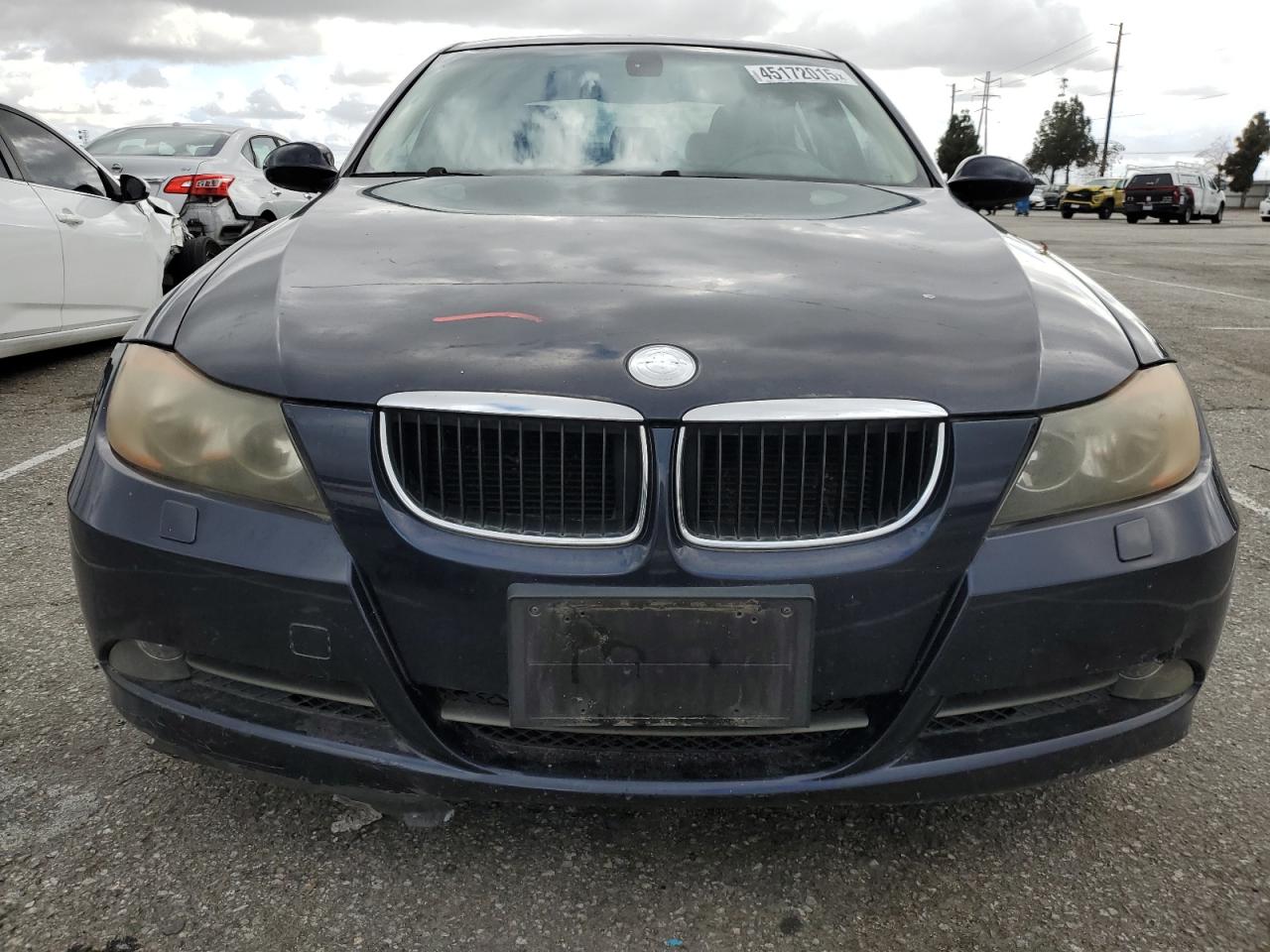 2008 BMW 3er VIN WBAVC93528K036438 Copart auction photo, undercarriage / rear end damage thumbnail 5