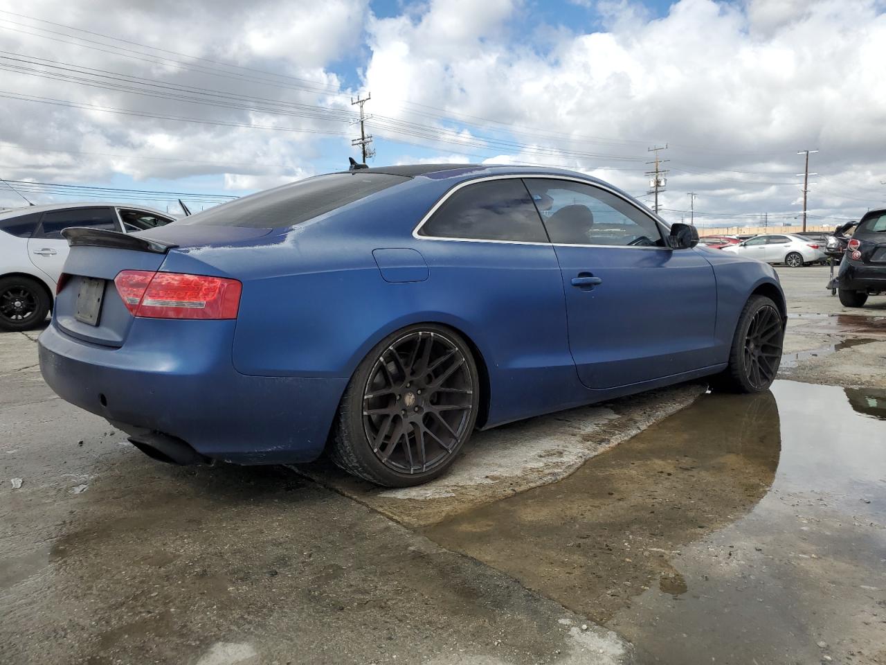 2010 Audi A5 VIN WAULFAFR2AA029838 Copart auction photo, side damage thumbnail 3