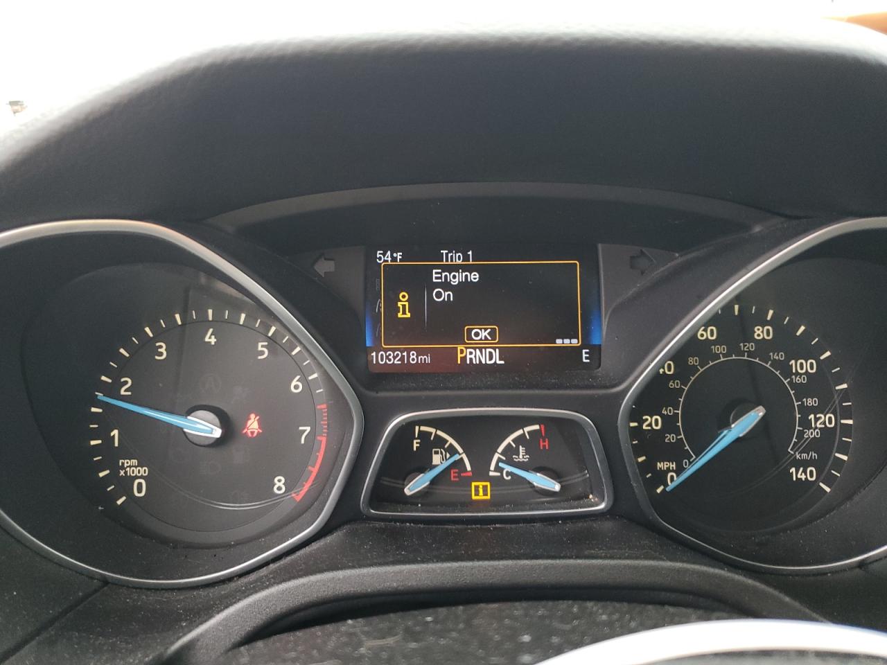 2016 Ford Focus VIN 1FADP3F20GL385792 Copart auction photo, front end damage thumbnail 9