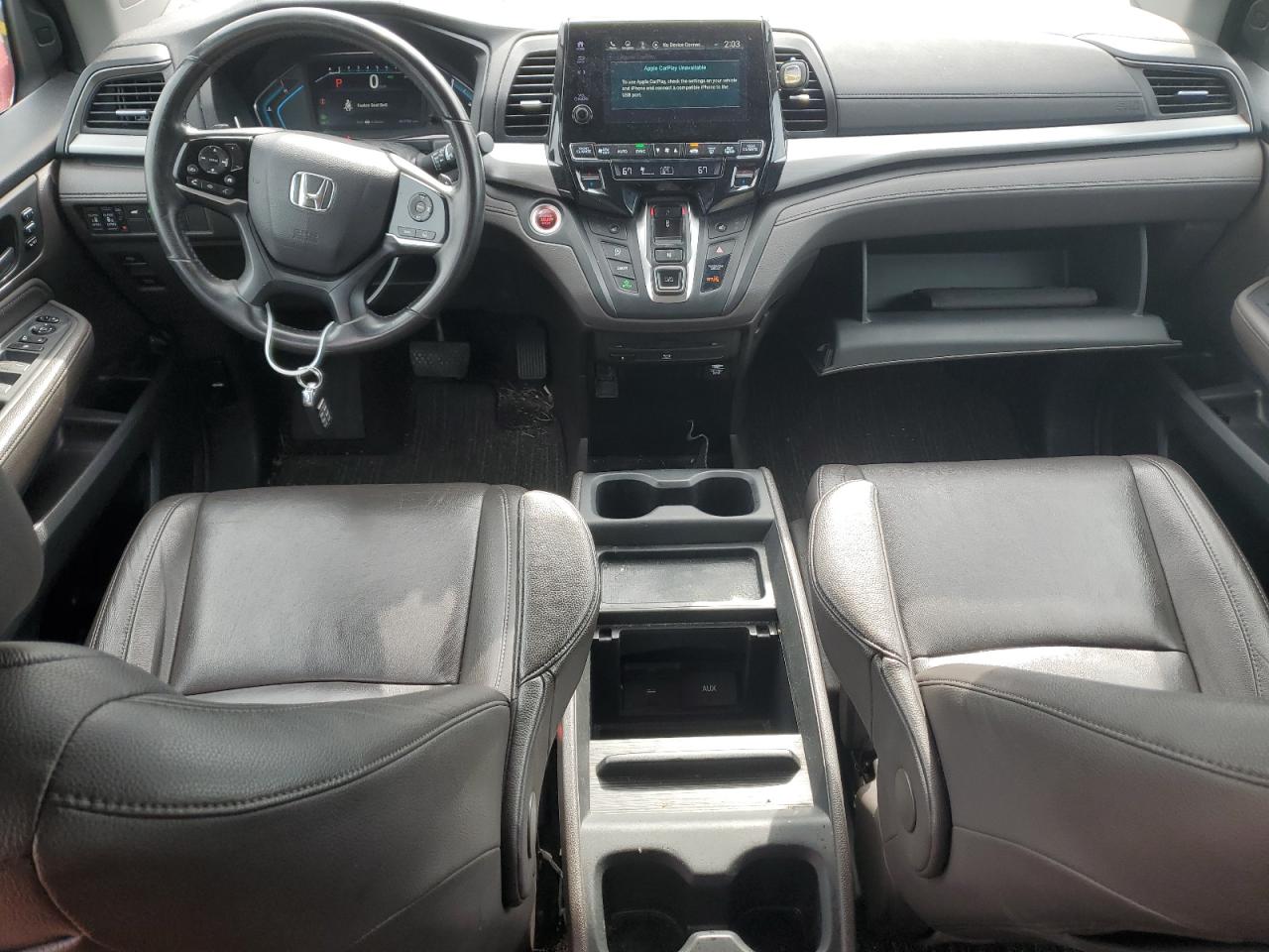 2018 Honda Odyssey VIN 5FNRL6H80JB023258 Copart auction photo, front end damage thumbnail 8