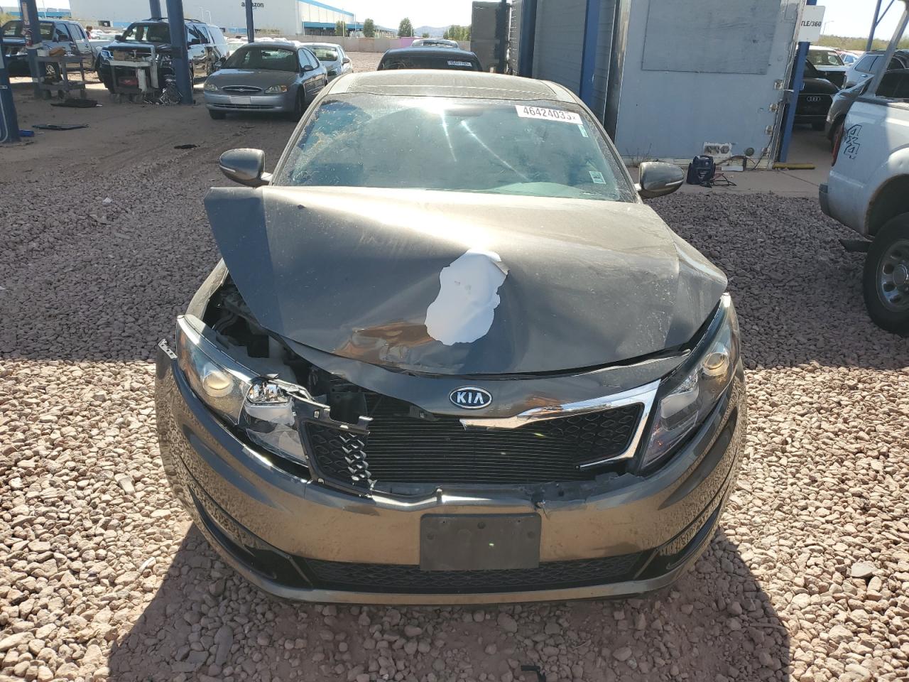 2012 KIA Optima VIN 5XXGN4A79CG075334 Copart auction photo, front end damage thumbnail 5