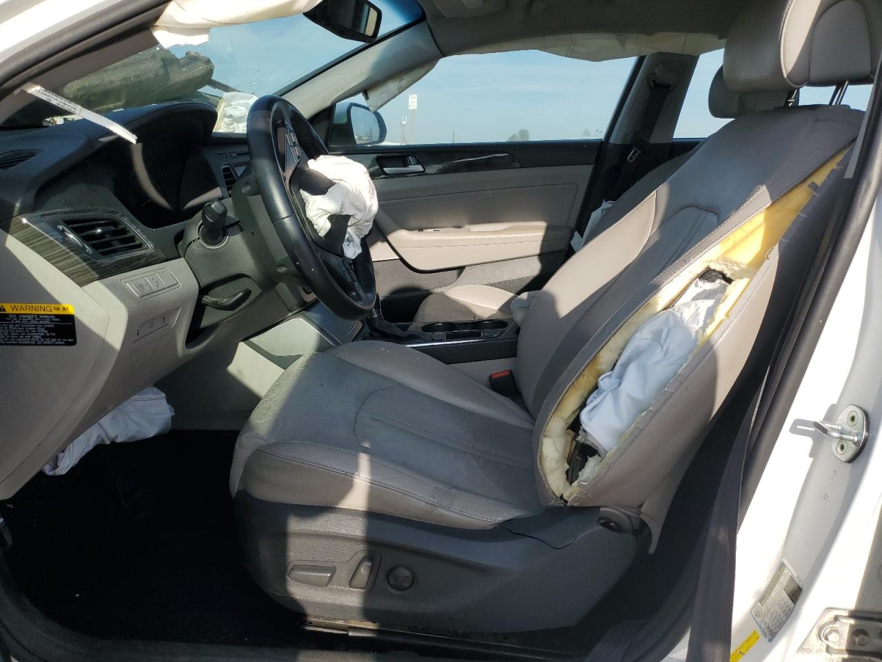 2015 Hyundai Sonata VIN 5NPE24AA1FH109366 Copart auction photo, front end damage thumbnail 7