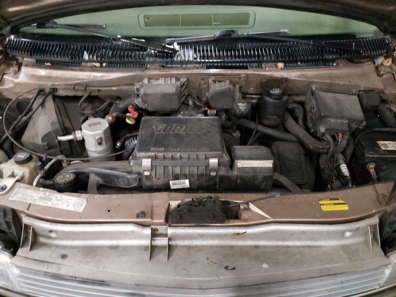 2003 Chevrolet Astro VIN 1GNEL19X93B144732 Copart auction photo, rear end / side damage thumbnail 12