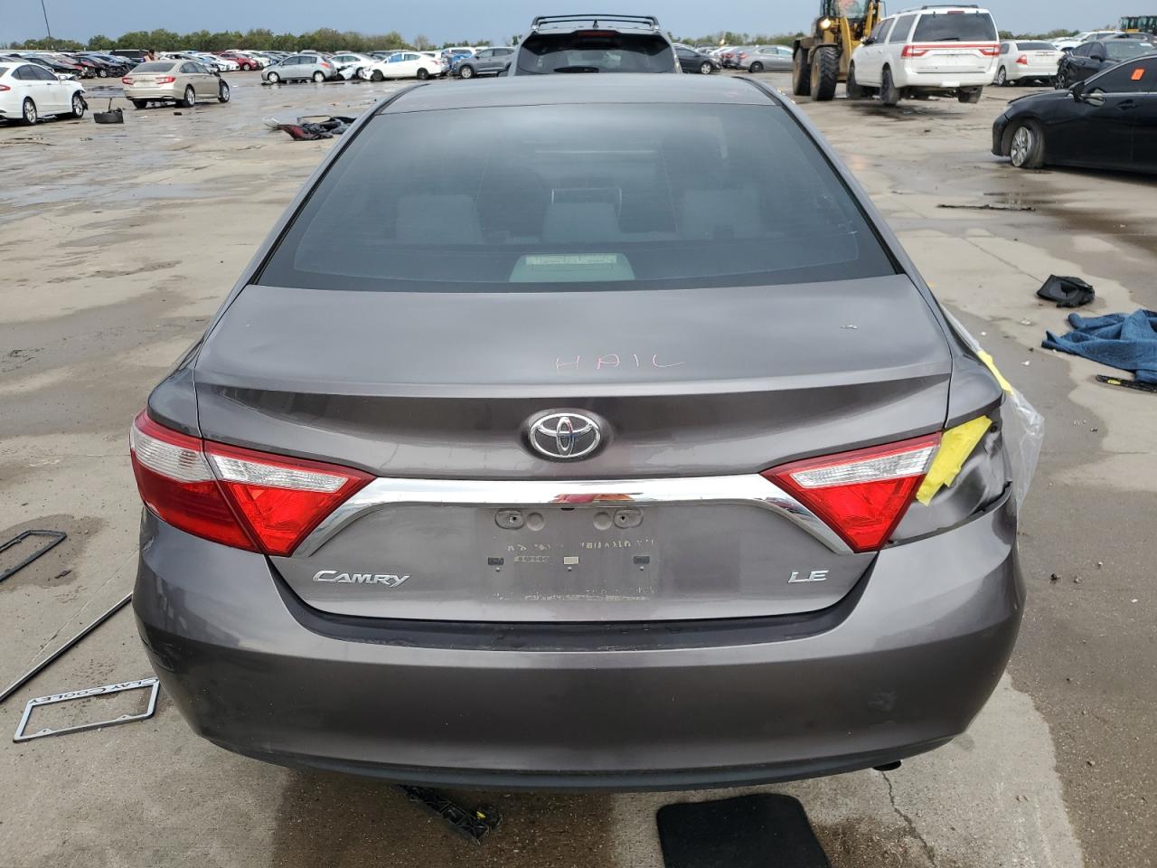 2016 Toyota Camry VIN 4T4BF1FK7GR552248 Copart auction photo, rear end damage thumbnail 6