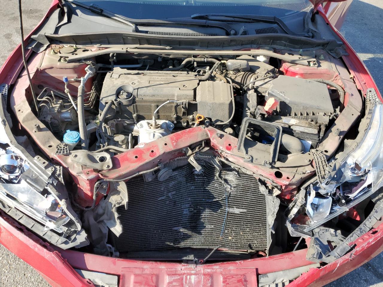 2017 Honda Accord VIN 1HGCR2F54HA236238 Copart auction photo, front end damage thumbnail 13