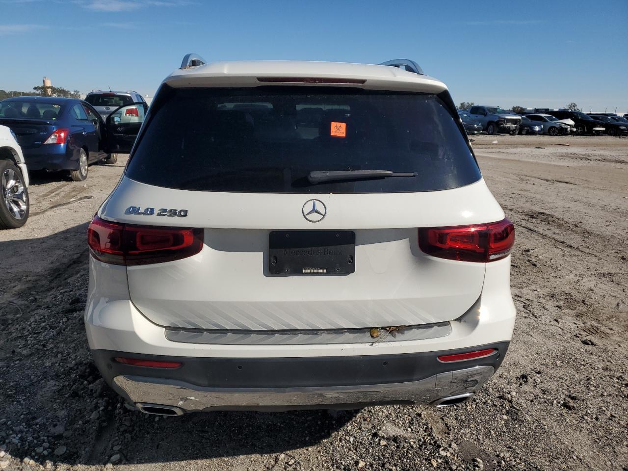 2020 Mercedes-Benz GLB VIN W1N4M4GB2LW016229 Copart auction photo, front end damage thumbnail 6