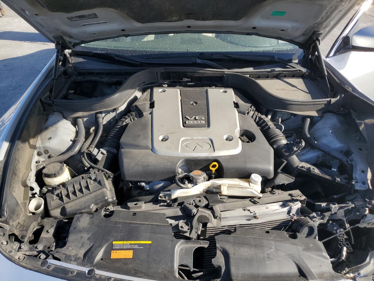 2013 Infiniti G VIN JN1CV6AP8DM720130 Copart auction photo, front end damage thumbnail 11