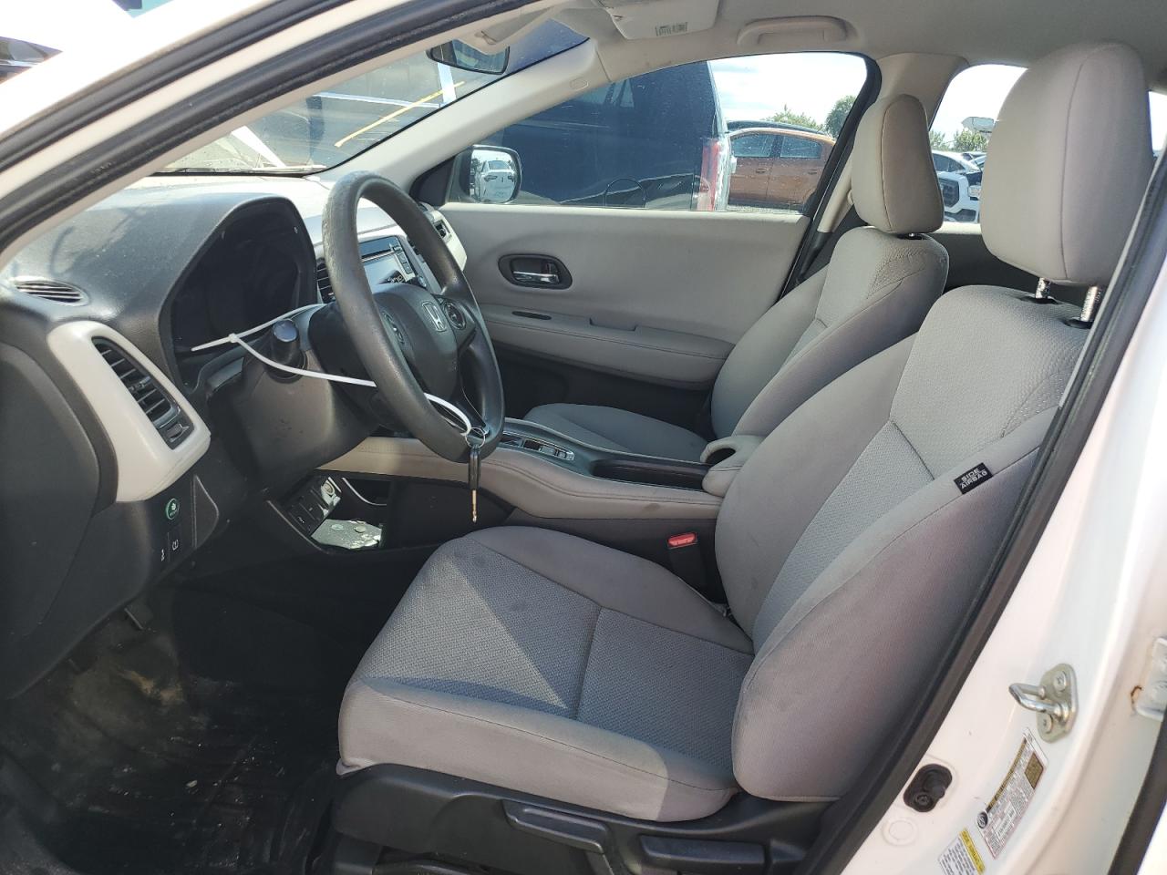 2016 Honda HR-V VIN 3CZRU5H3XGM742186 Copart auction photo, water/flood damage thumbnail 7