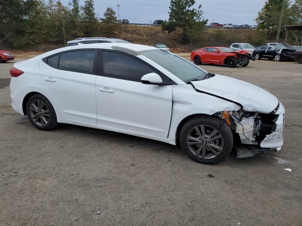 2018 Hyundai Elantra VIN 5NPD84LF6JH267648 Copart auction photo, front end damage thumbnail 4