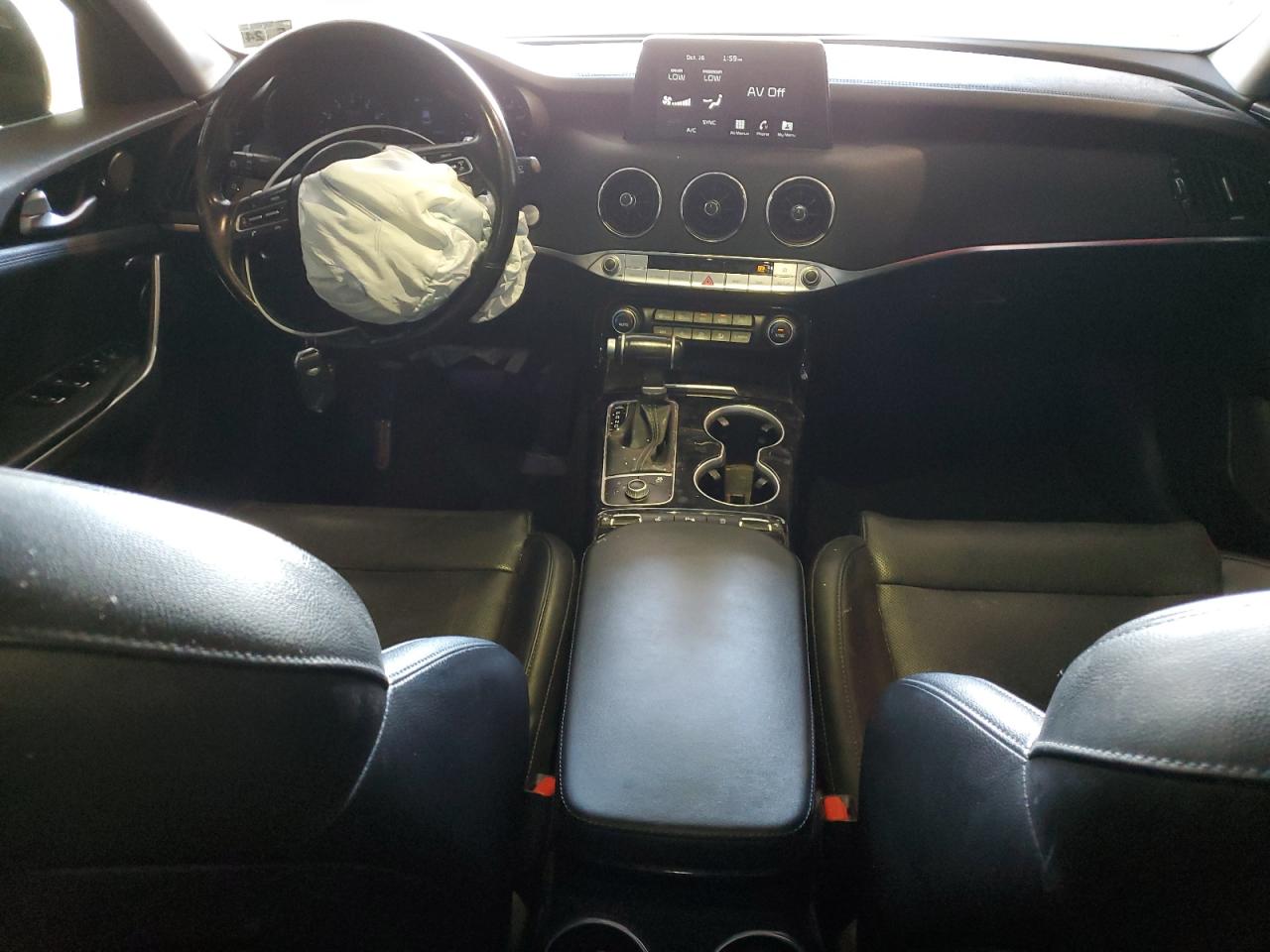 2019 KIA Stinger VIN KNAE15LA1K6058930 Copart auction photo, front end damage thumbnail 8