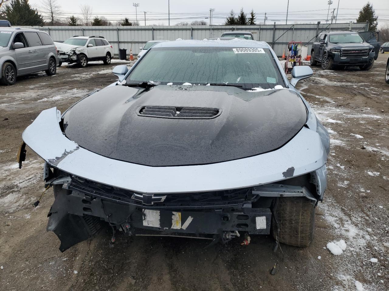 2018 Chevrolet Camaro VIN 1G1FA1RX8J0111502 Copart auction photo, front end / minor dent/scratches damage thumbnail 5