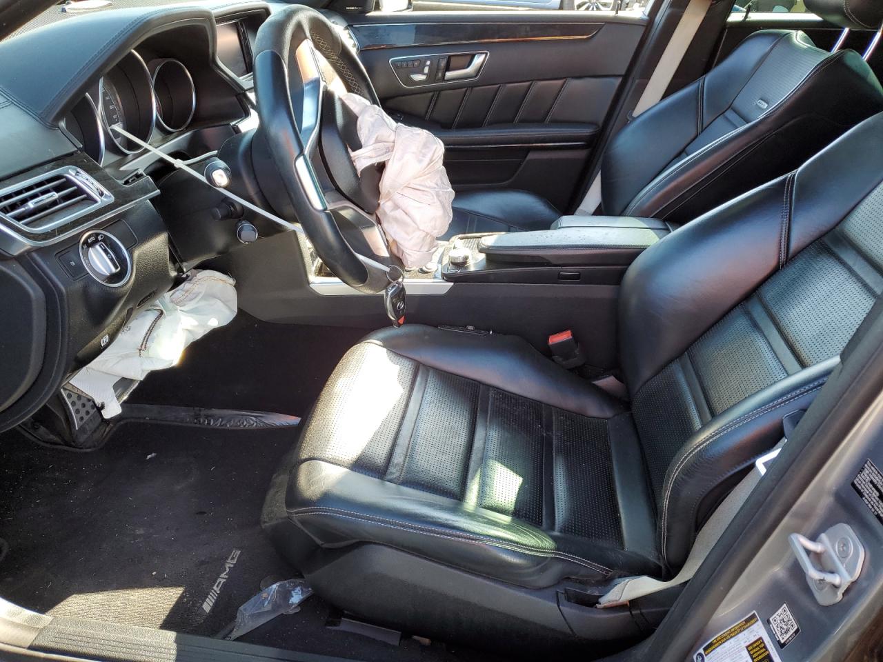 2014 Mercedes-Benz E-klasse VIN WDDHF7GB0EB018579 Copart auction photo, front end / side damage thumbnail 7