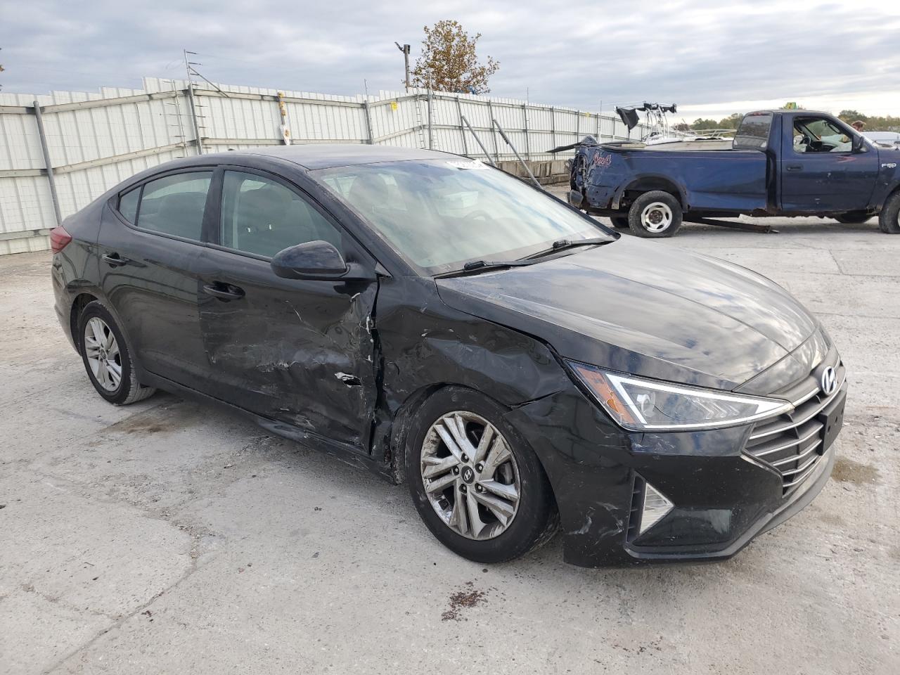 2020 Hyundai Elantra VIN 5NPD84LF5LH575140 Copart auction photo, all over damage thumbnail 4