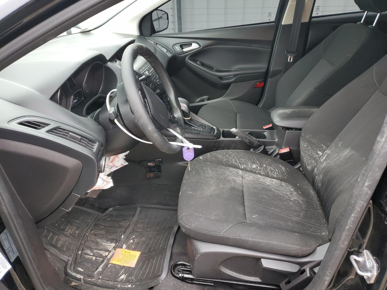 2018 Ford Focus VIN 1FADP3FE2JL264103 Copart auction photo, front end / undercarriage damage thumbnail 7