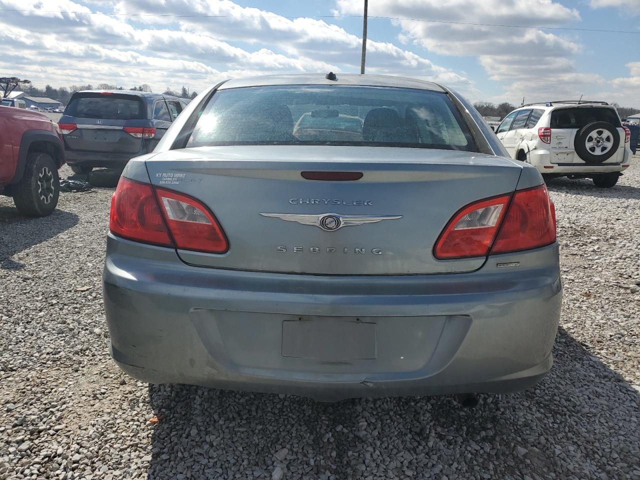 2010 Chrysler Sebring VIN 1C3CC5FB2AN143213 Copart auction photo, side damage thumbnail 6