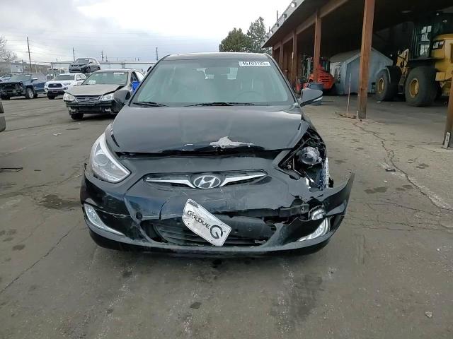 2014 Hyundai Accent VIN KMHCU5AEXEU165364 Copart auction photo, front end damage thumbnail 11