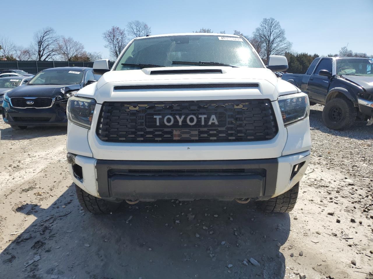 2019 Toyota Tundra VIN 5TFDY5F15KX784337 Copart auction photo, rear end / undercarriage damage thumbnail 5
