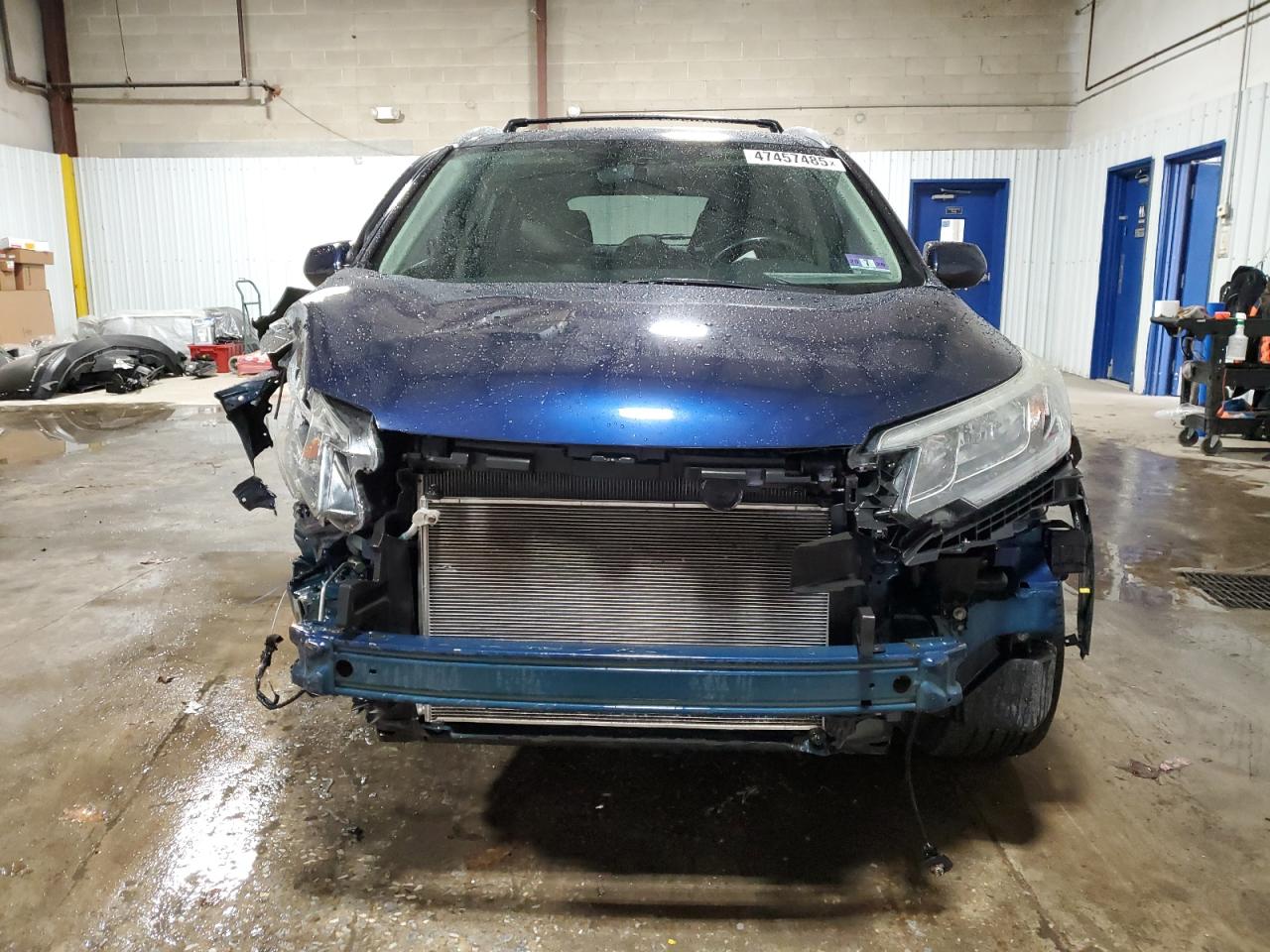 2016 Honda CR-V VIN 2HKRM4H74GH684603 Copart auction photo, front end / side damage thumbnail 5