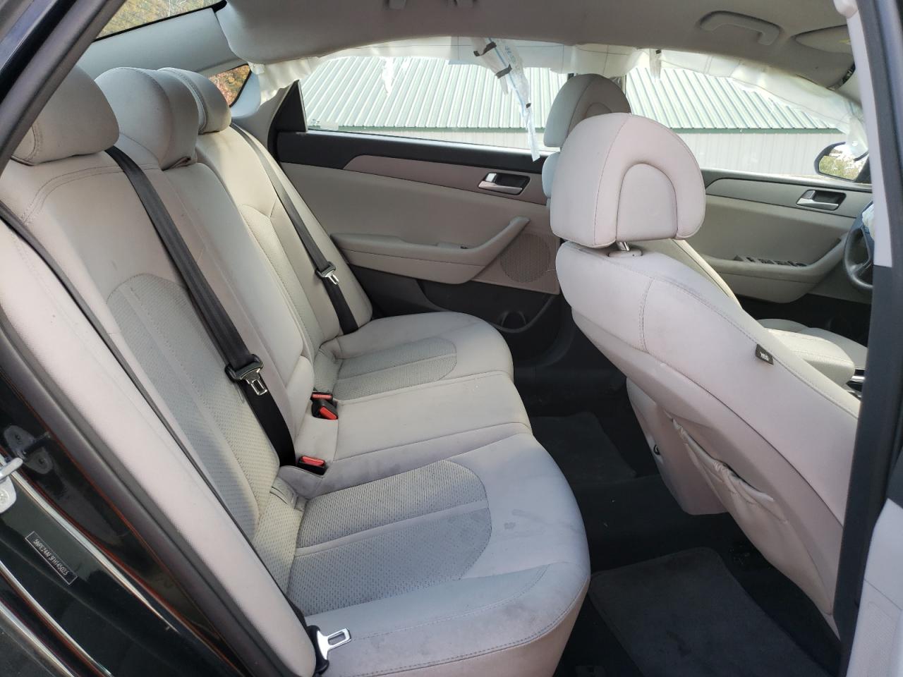 2015 Hyundai Sonata VIN 5NPE24AF3FH145023 Copart auction photo, front end / side damage thumbnail 10