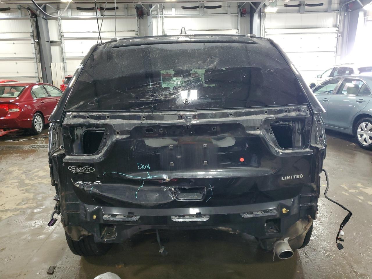 2016 Jeep Grand Cherokee VIN 1C4RJFBG7GC327571 Copart auction photo, rear end damage thumbnail 6