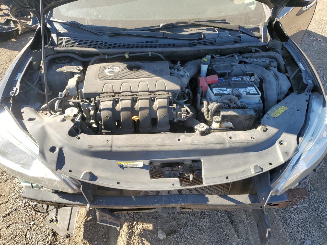 2013 Nissan Sentra VIN 3N1AB7AP1DL611296 Copart auction photo, front end / minor dent/scratches damage thumbnail 12