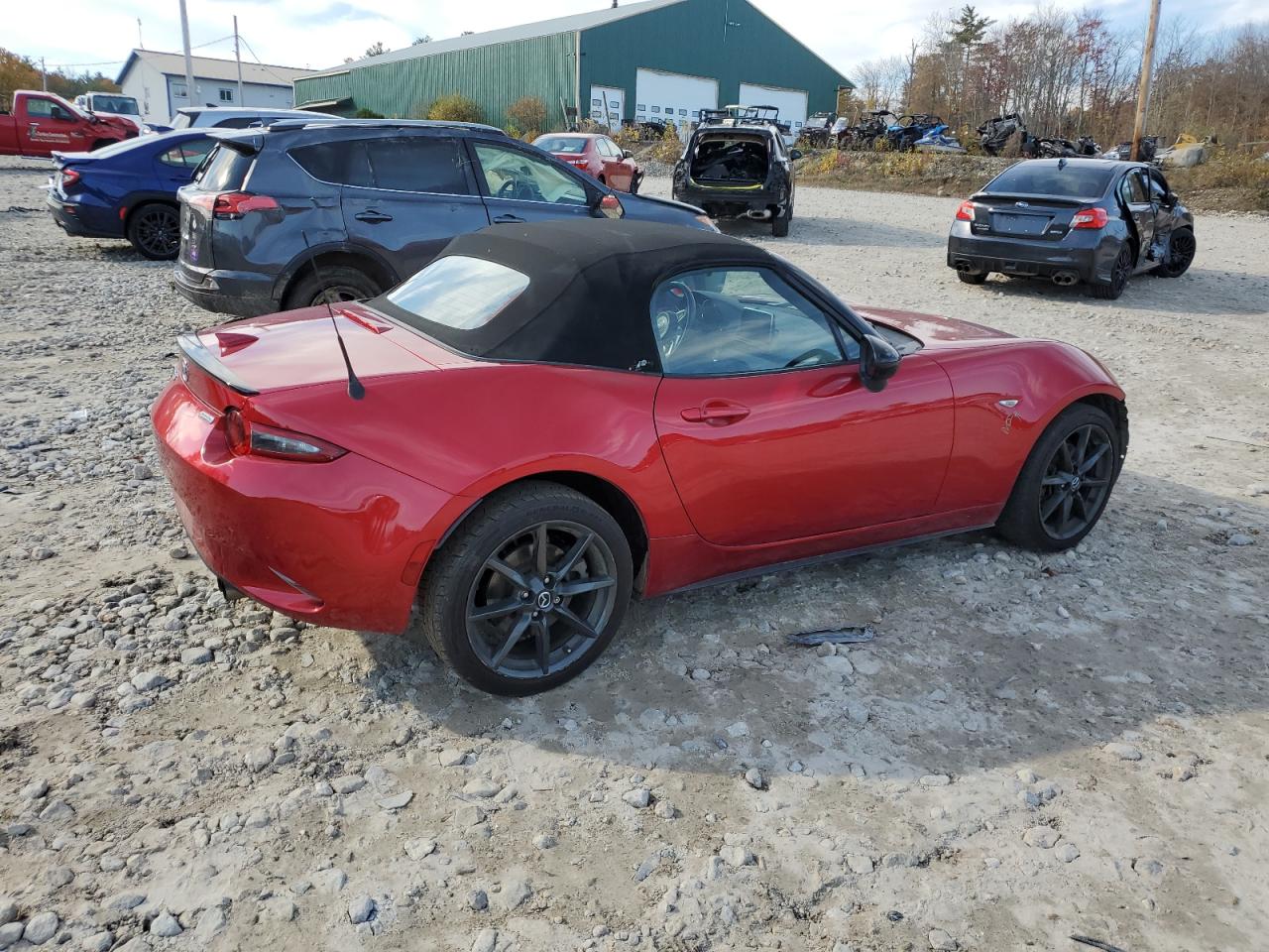 2016 Mazda MX-5 VIN JM1NDAC72G0101947 Copart auction photo, front end damage thumbnail 3