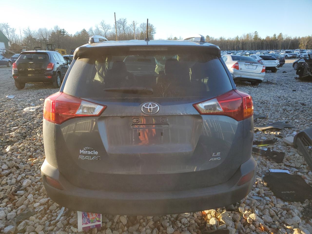 2014 Toyota RAV 4 VIN 2T3BFREV2EW145060 Copart auction photo, front end damage thumbnail 6