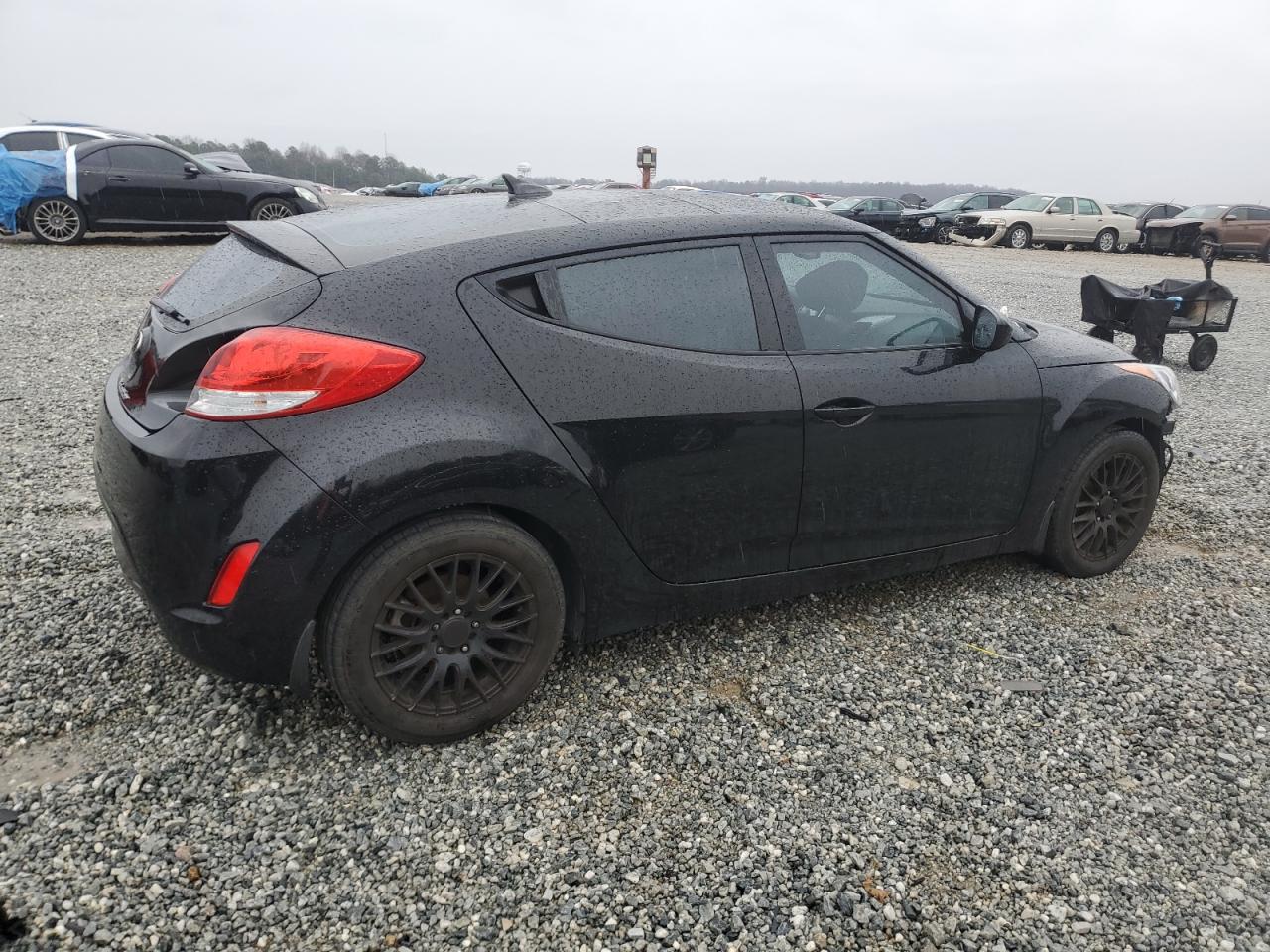 2017 Hyundai Veloster VIN KMHTC6AD4HU322097 Copart auction photo, front end damage thumbnail 3