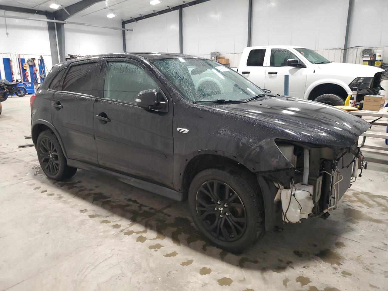 2017 Mitsubishi Outlander VIN JA4AR3AU2HZ045231 Copart auction photo, all over damage thumbnail 4