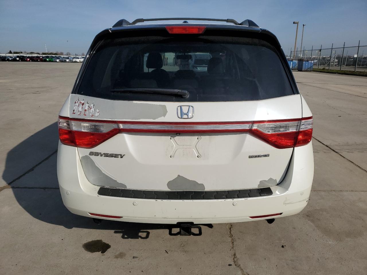 2012 Honda Odyssey VIN 5FNRL5H9XCB094604 Copart auction photo, front end / minor dent/scratches damage thumbnail 6