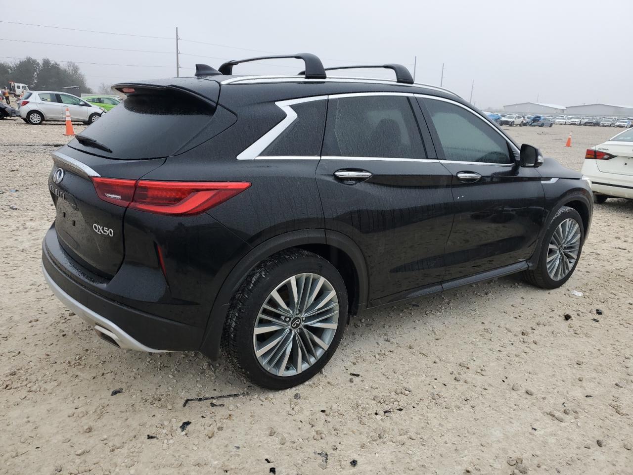 2024 Infiniti QX50 VIN 3PCAJ5EB0RF104060 Copart auction photo, side damage thumbnail 3