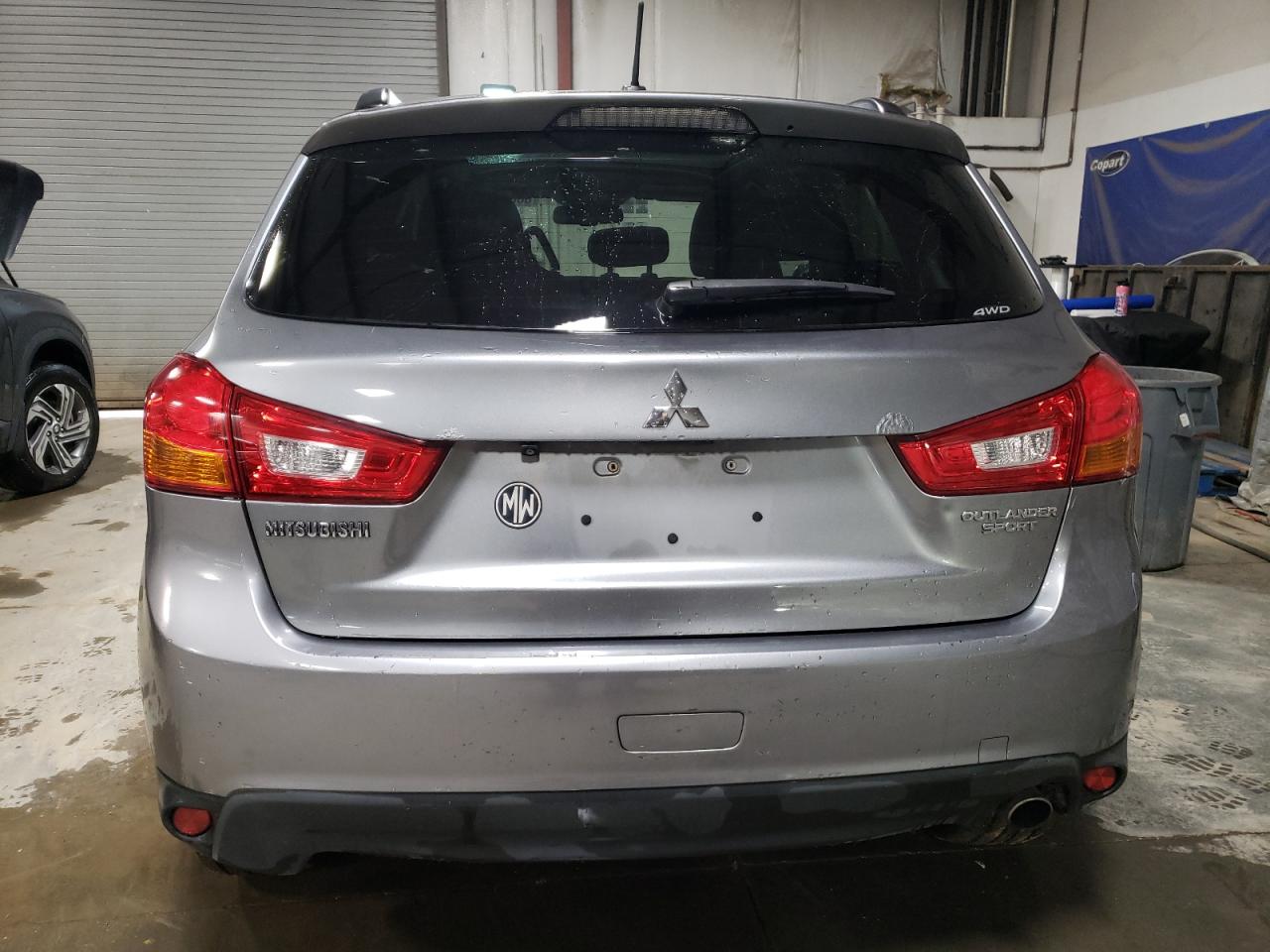 2015 Mitsubishi Outlander VIN 4A4AR4AU2FE049661 Copart auction photo, front end damage thumbnail 6
