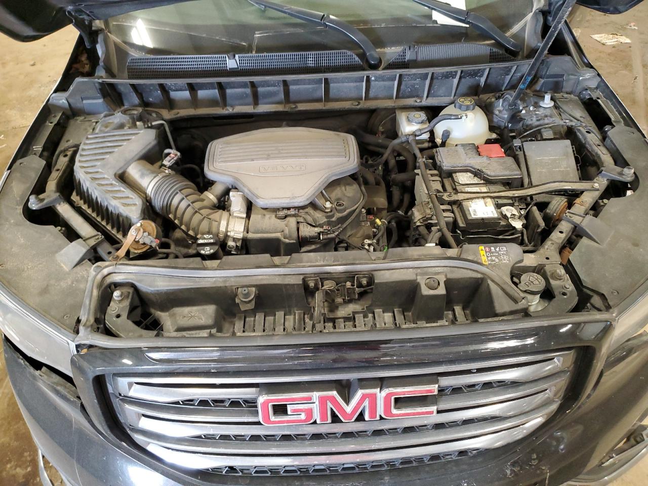 2017 GMC Acadia VIN 1GKKNTLS0HZ309326 Copart auction photo, front end / side damage thumbnail 12