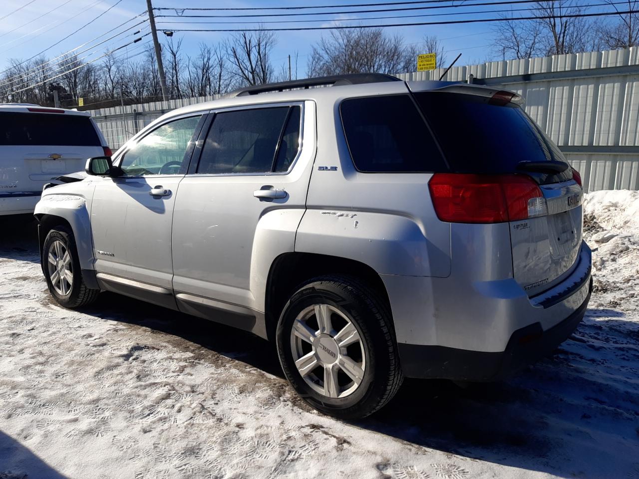 2015 GMC Terrain VIN 2GKFLWEK5F6416810 Copart auction photo, front end / rear end damage thumbnail 2
