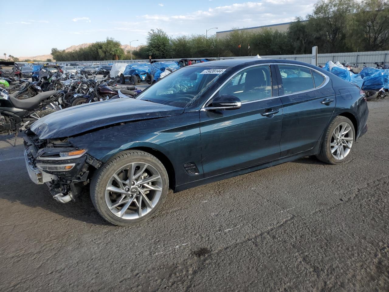2022 Genesis G70 VIN KMTG34TA2NU094241