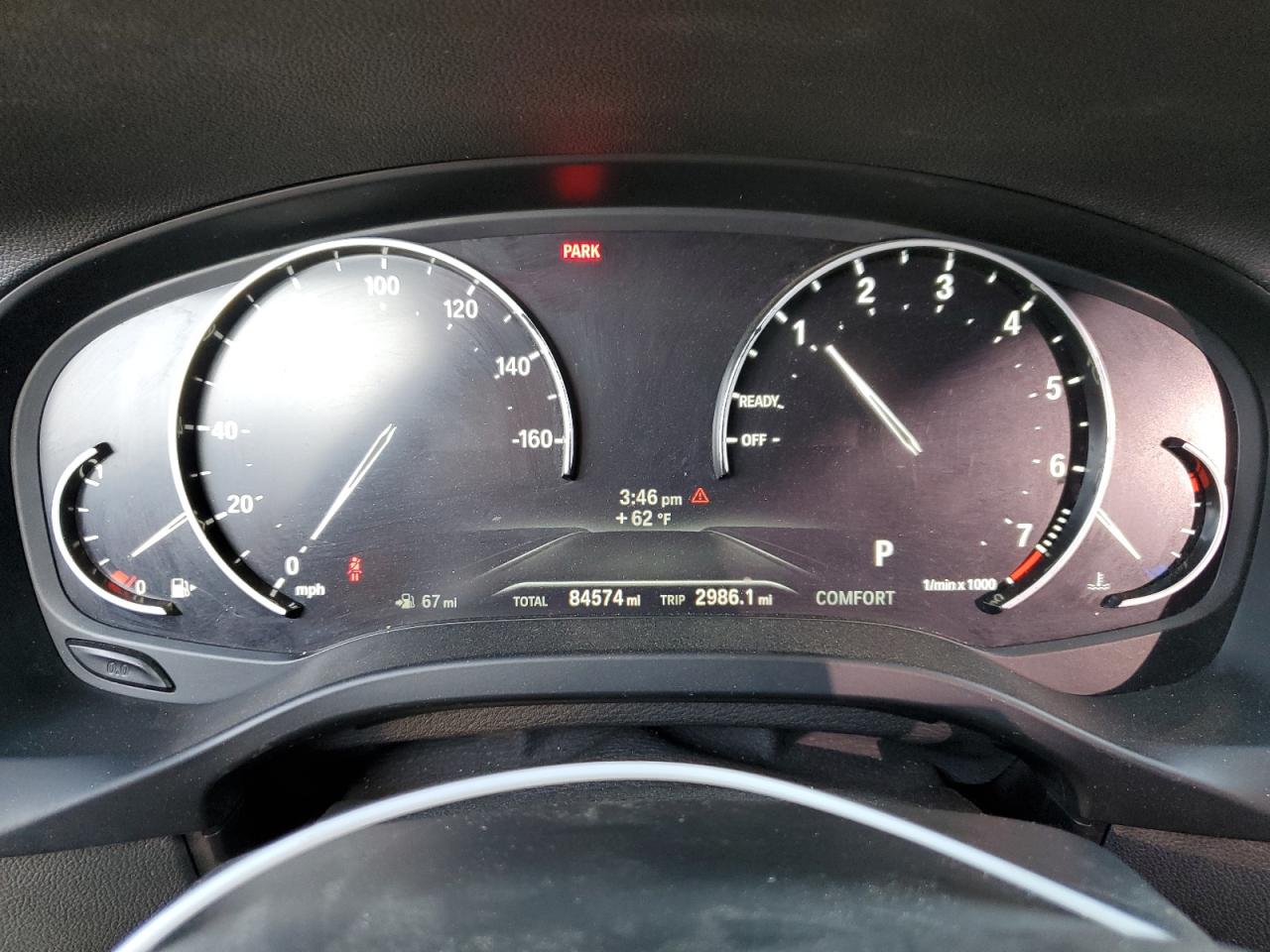 2019 BMW X3 VIN 5UXTR7C54KLF37122 Copart auction photo, minor dent/scratches damage thumbnail 9