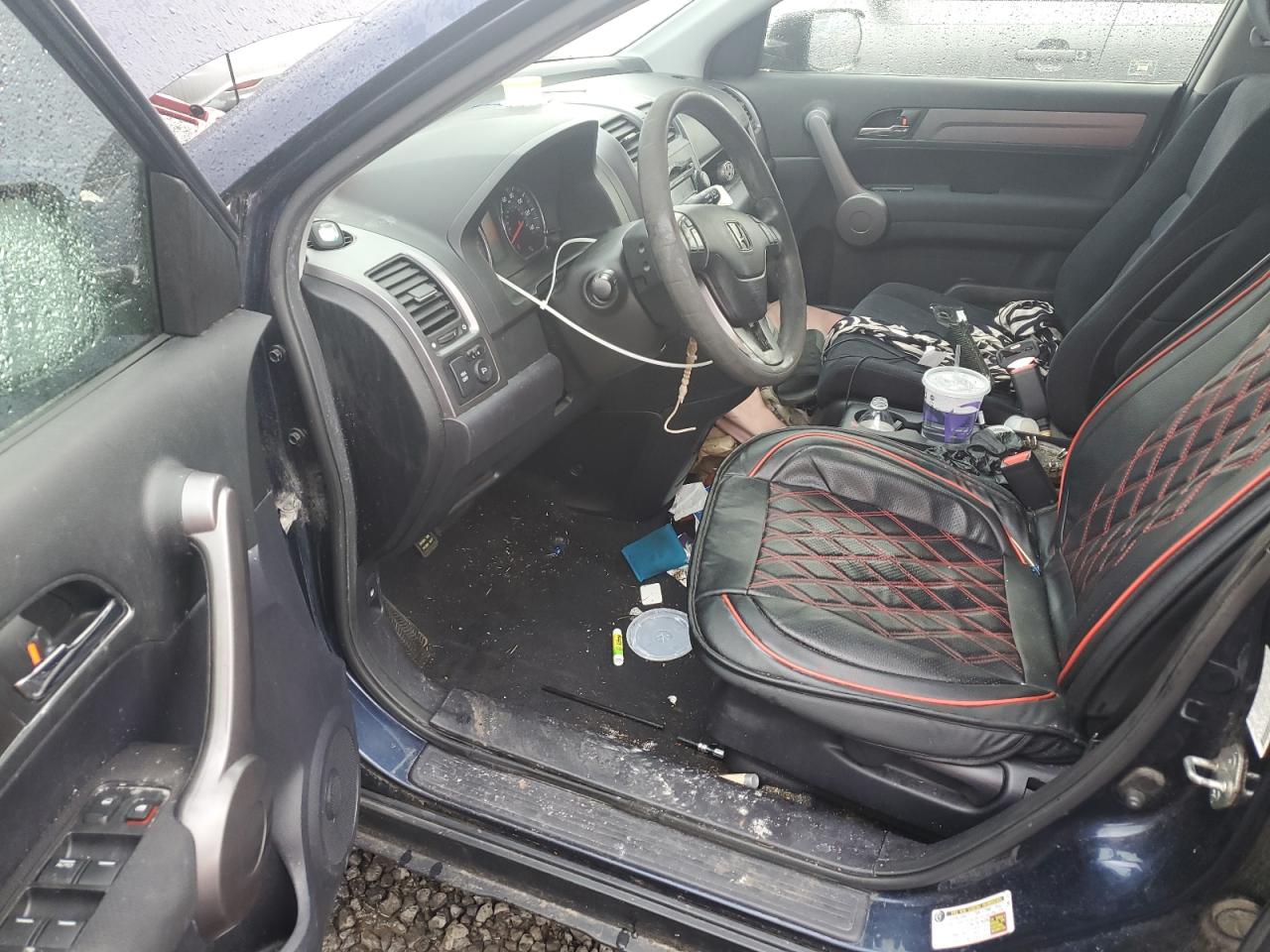 2008 Honda CR-V VIN JHLRE48568C064203 Copart auction photo, vandalism damage thumbnail 8