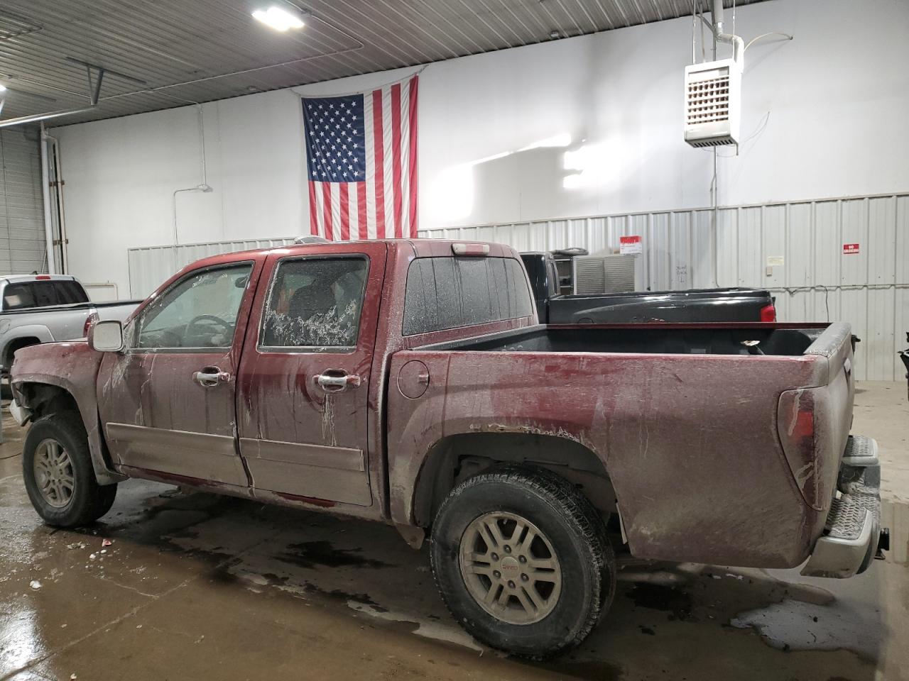 2010 GMC Canyon VIN 1GTJTCDE8A8113426 Copart auction photo, front end damage thumbnail 2