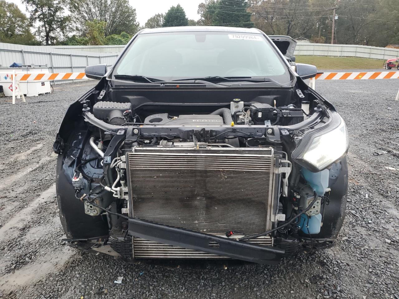 2018 Chevrolet Equinox VIN 3GNAXSEV2JS526700 Copart auction photo, front end / minor dent/scratches damage thumbnail 5
