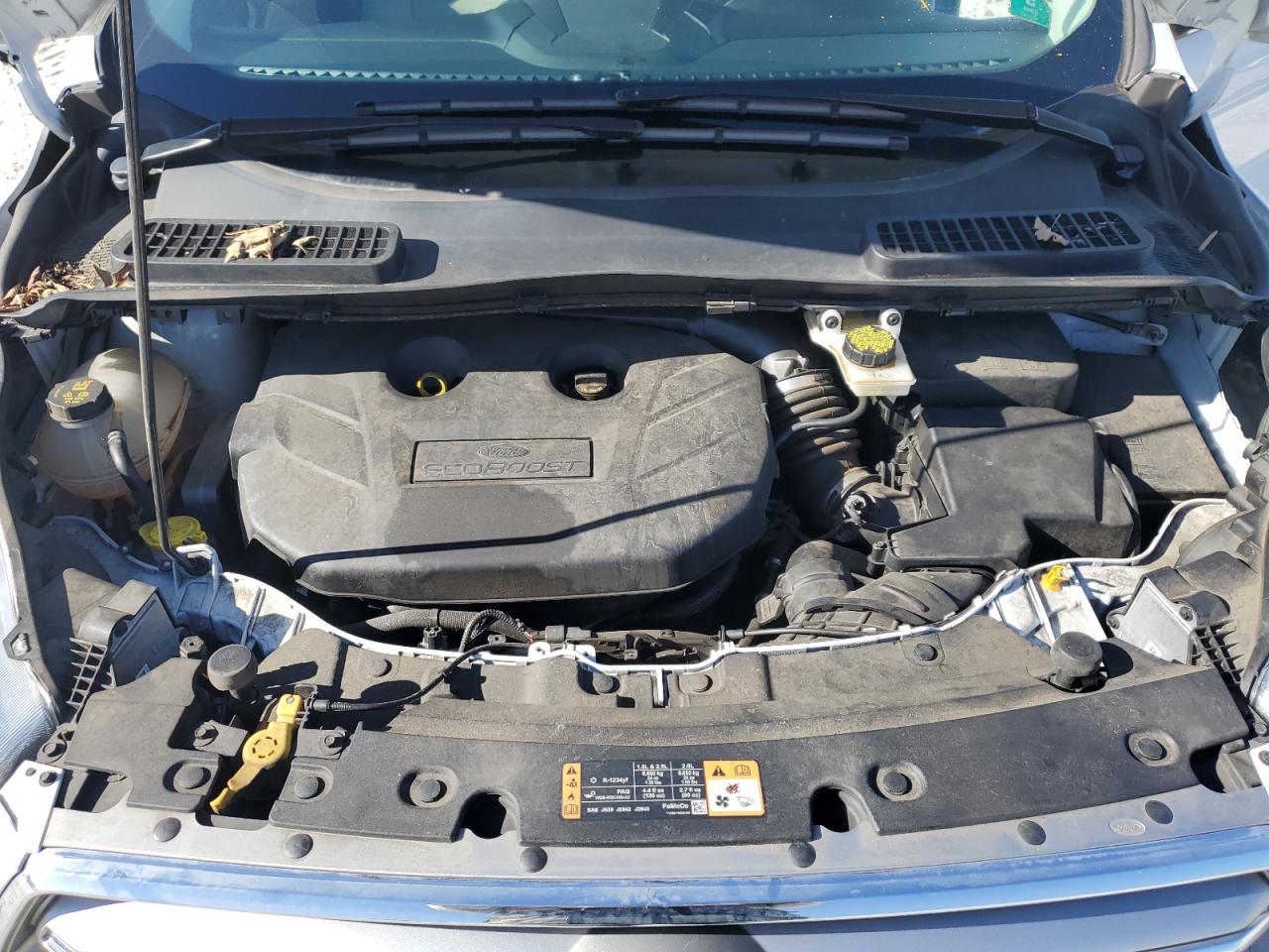2017 Ford Escape VIN 1FMCU9G92HUB66921 Copart auction photo, all over damage thumbnail 13