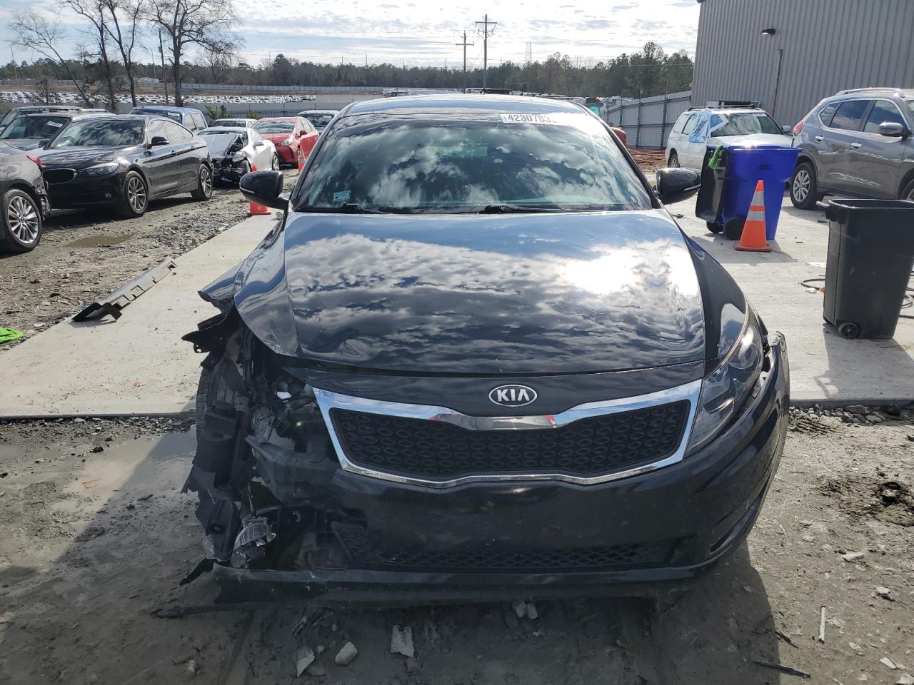 2013 KIA Optima VIN 5XXGM4A78DG136712 Copart auction photo, front end damage thumbnail 5
