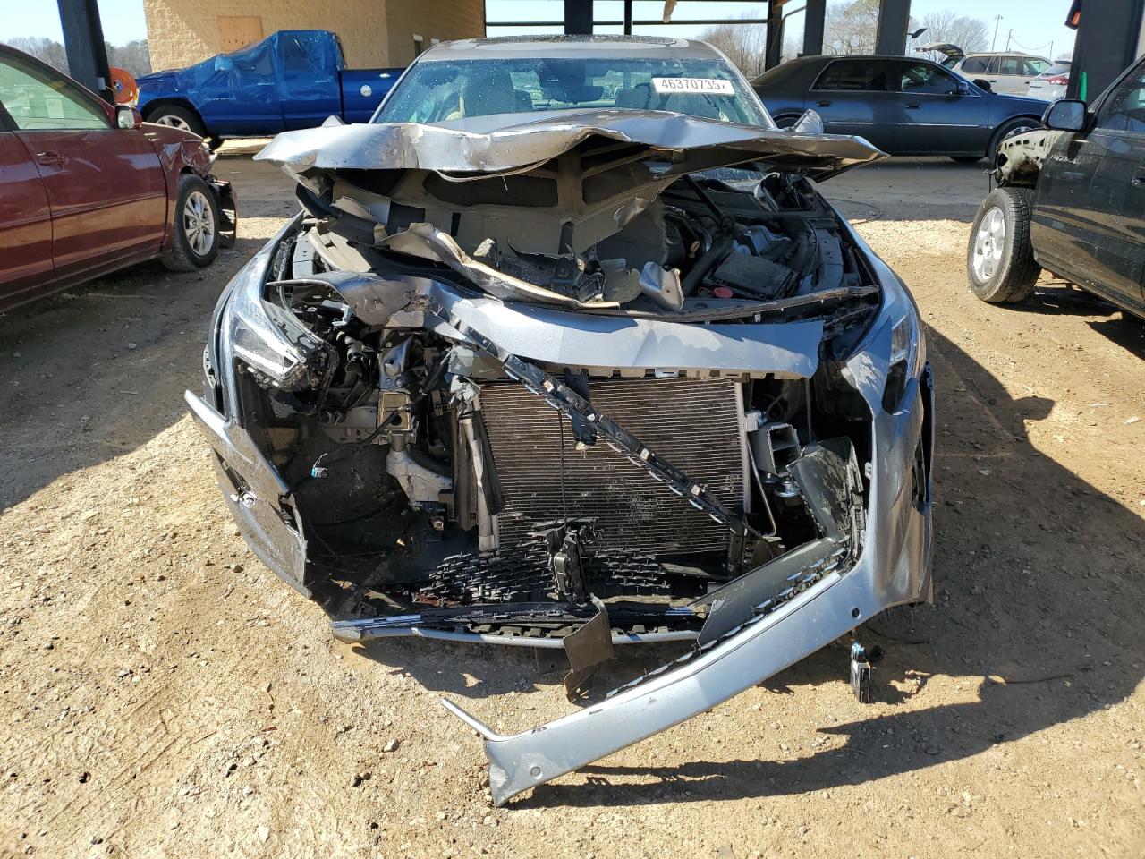2020 Cadillac CT6 VIN 1G6KE5RS5LU100753 Copart auction photo, front end / rear end damage thumbnail 5