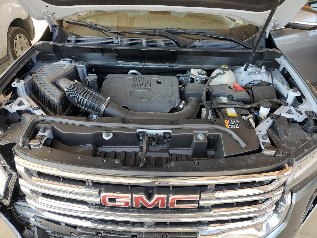 2021 GMC Acadia VIN 1GKKNML49MZ198616 Copart auction photo, front end damage thumbnail 14