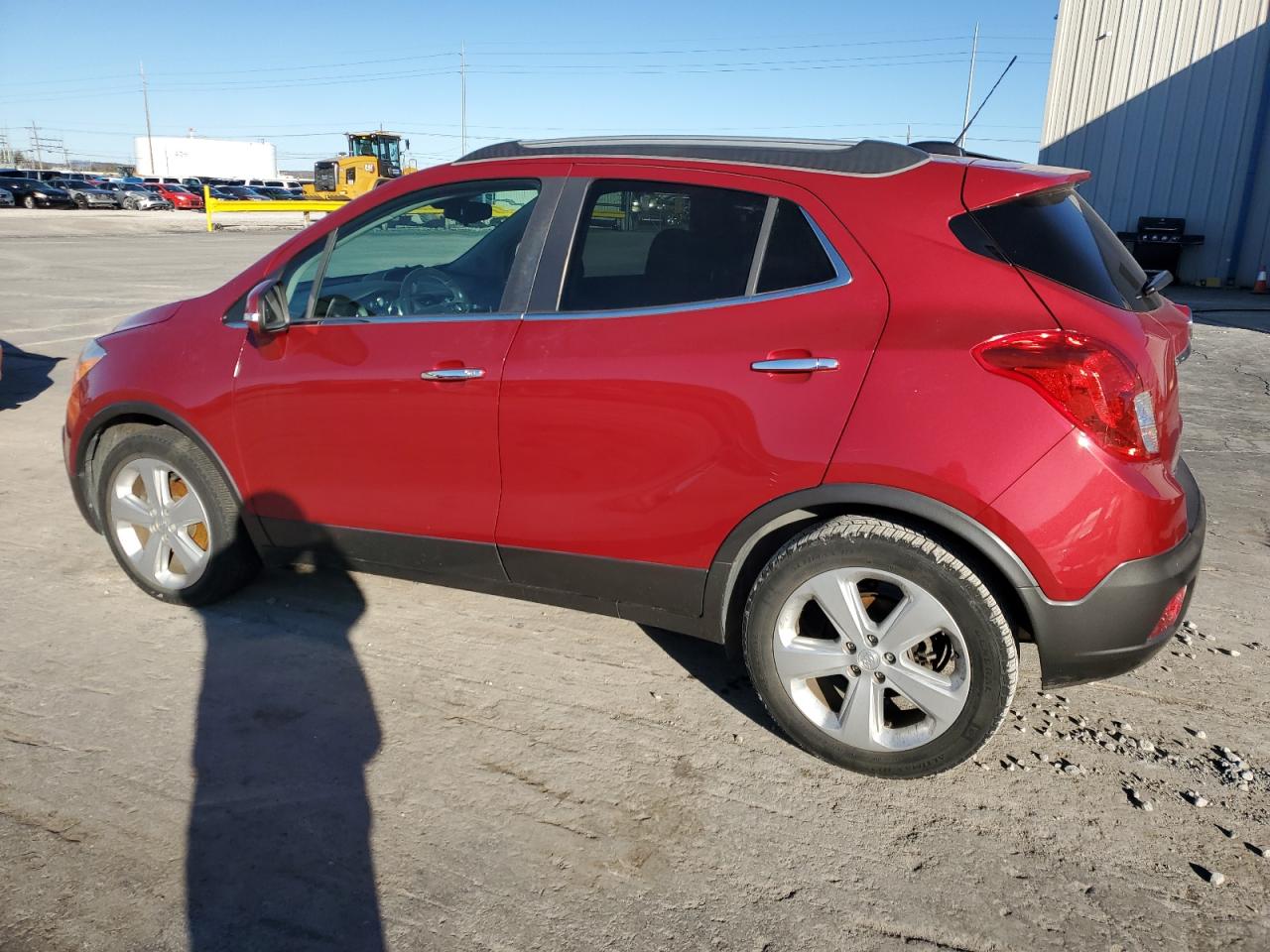2016 Buick Encore VIN KL4CJASB1GB736355 Copart auction photo, front end / undercarriage damage thumbnail 2