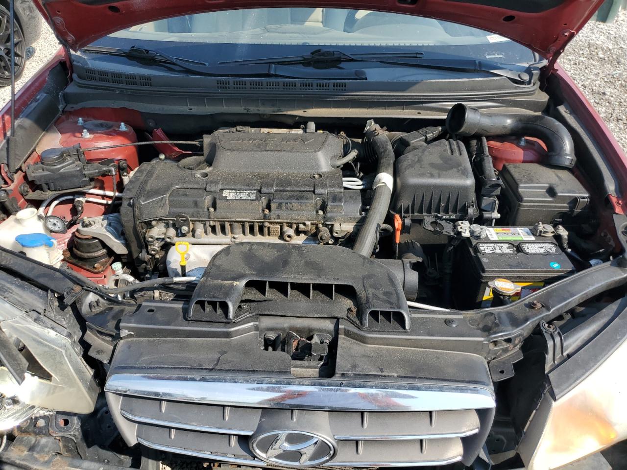 2008 Hyundai Elantra VIN KMHDU46D58U536742 Copart auction photo, front end / minor dent/scratches damage thumbnail 11