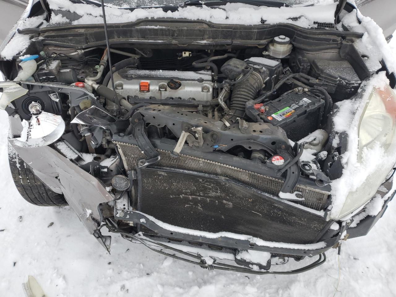 2010 Honda CR-V VIN 5J6RE3H70AL034557 Copart auction photo, front end damage thumbnail 12