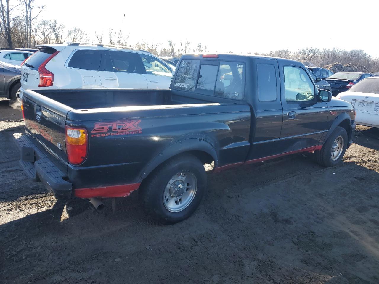 2005 Ford Ranger VIN 1FTYR14U55PA66697 Copart auction photo, undercarriage / rear end damage thumbnail 3