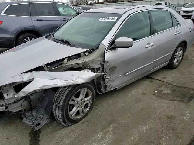 2006 Honda Accord VIN 1HGCM567X6A073030 Copart auction photo, front end / side damage thumbnail 11