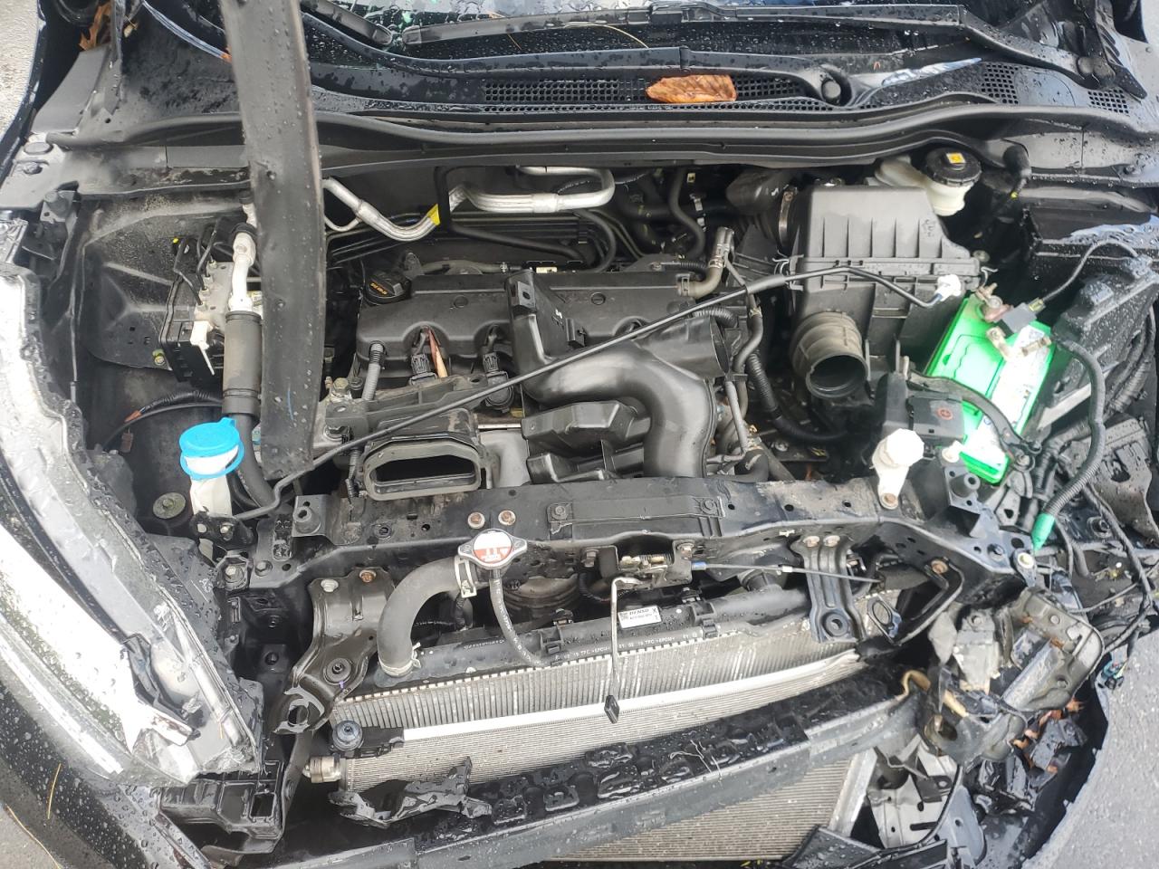 2019 Honda HR-V VIN 3CZRU6H34KG731696 Copart auction photo, front end / frame damage damage thumbnail 14